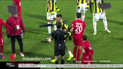 Ümraniyespor 1-0 Fenerbahçe [HD] 17.01.2019 - 2018-2019 Turkish Cup Round Of 16 1st Leg