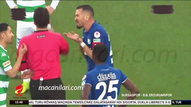Bursaspor 2-1 Büyükşehir Belediye Erzurumspor [HD] 19.12.2019 - 2019-2020 Turkish Cup 5th Round 2nd Leg
