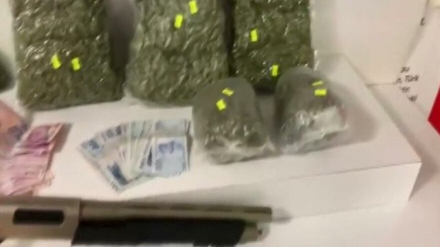 Taksiyle uyuşturucu ticareti