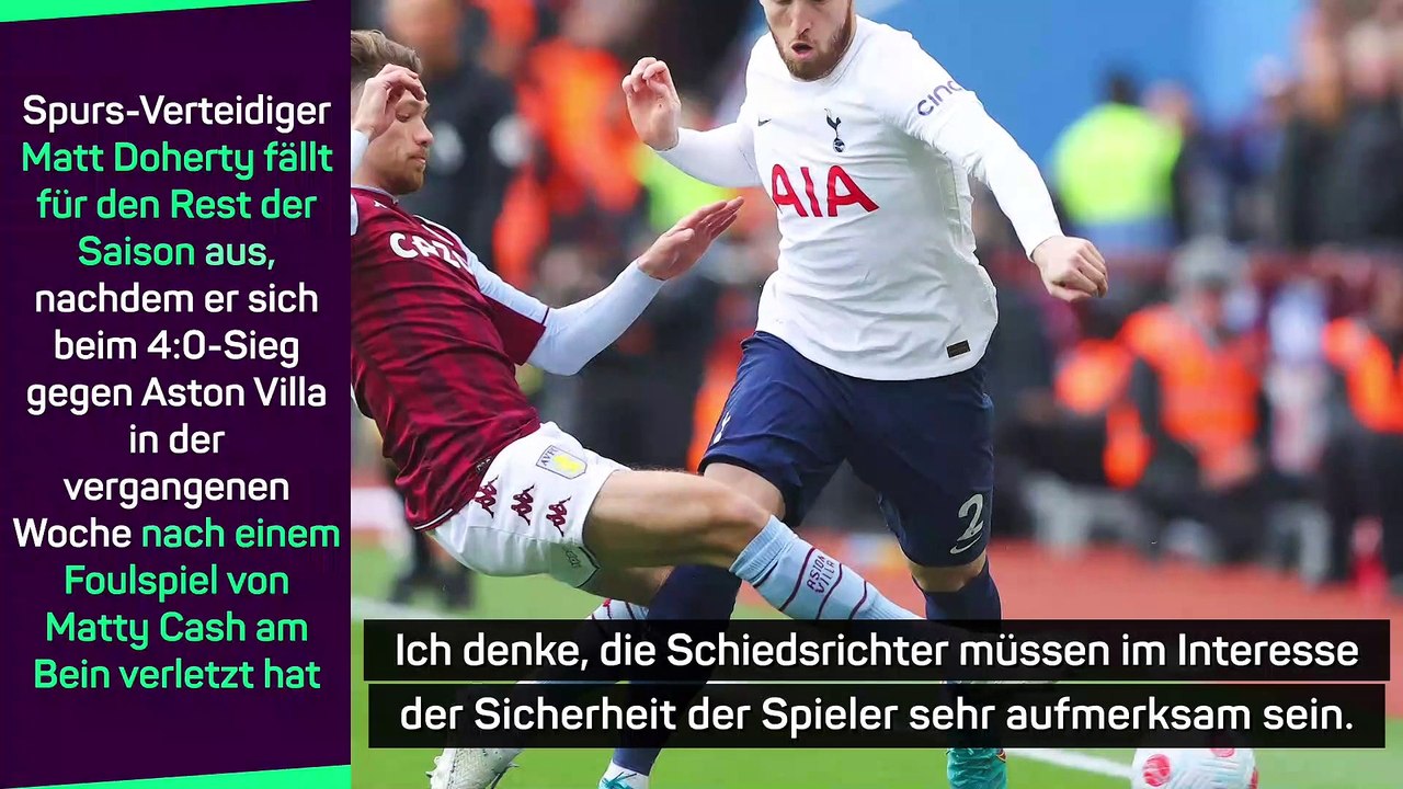 Conte: 'Mehr Aufmerksamkeit zum Schutz der Spieler'