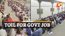 Govt Job Aspirants Prepare On The Ghats Of River Ganga