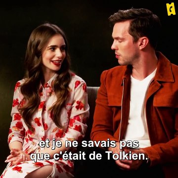 Lily Collins, Nicholas Hoult, Dome Karukoski, J.R.R. Tolkien Interview : Tolkien