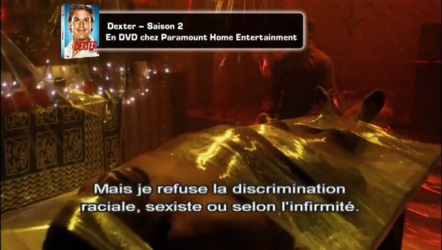 Dexter - saison 2 - épisode 1 Extrait vidéo VO