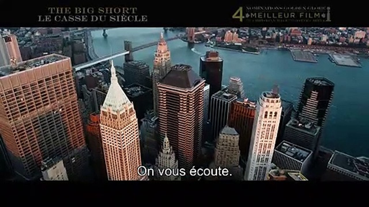 The Big Short : le Casse du siècle Teaser VO