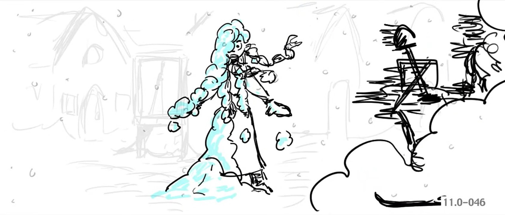 La Reine des neiges - EXTRAIT VOST "Scène coupé"