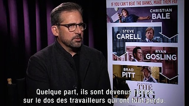The Big Short : le Casse du siècle vu par... Steve Carell