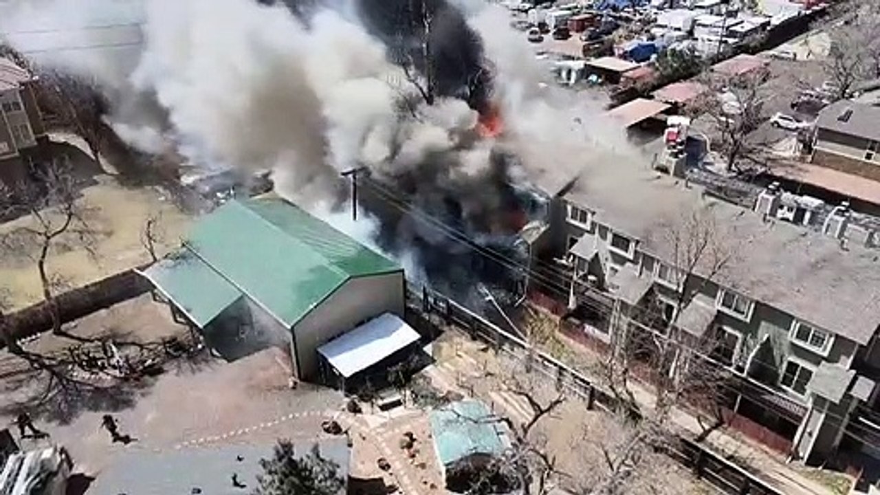 Incendio en Quebec Way (Denver)