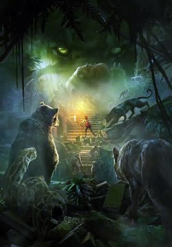Le Livre de la Jungle : l'affiche animée