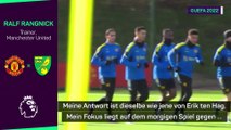 Rangnick: Macht keinen Sinn, über ten Hag zu reden