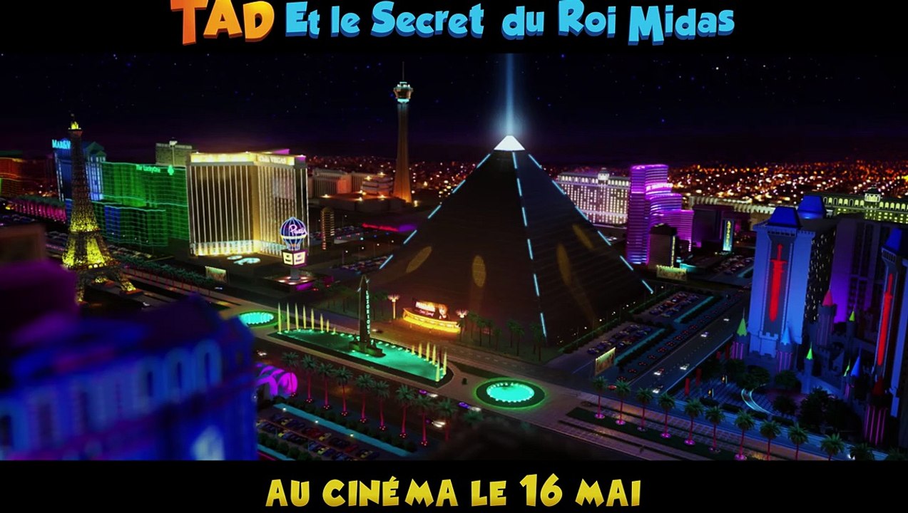 Tad et le secret du roi Midas Bande-annonce VF