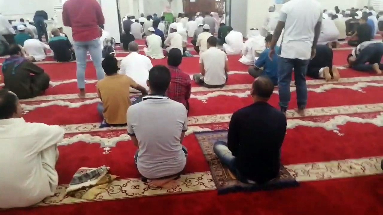 Islamiyat Muhammad Hamdan channel transmits to you a recording of the Friday prayers, the fourteenth of Ramadan 1443  - قناة اسلاميات محمد حمدان تنقل لكم تسجيل لشعاثر صلاة الجمعة الرابع عشر من رمضان 1443من مسجد العسكري بحي الفيصلية بمدينة نجران  السعودية