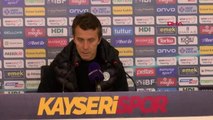 SPOR Yukatel Kayserispor - Çaykur Rizespor maçının ardından