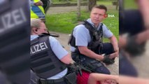 Almanya'da 13 yaşındaki Emirhan Altıntaş'a polis şiddeti kamerada