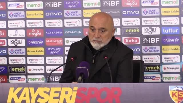 Yukatel Kayserispor-Çaykur Rizespor maçının ardından - Hikmet Karaman-Bülent Korkmaz