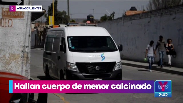 Hallan el cuerpo calcinado de un menor de siete años en Aguascalientes