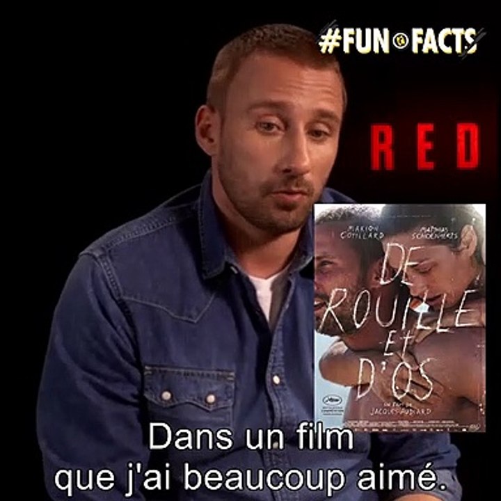 #Fun Facts - Matthias Schoenaerts