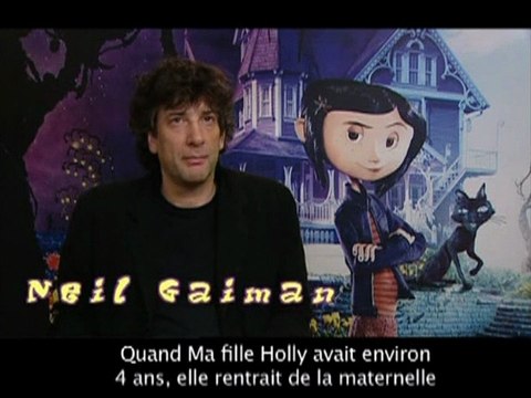 Neil Gaiman Interview : Coraline