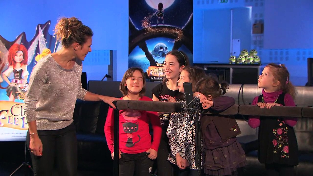 Clochette et la fée pirate - MAKING OF VF "Lorie est Clochette"