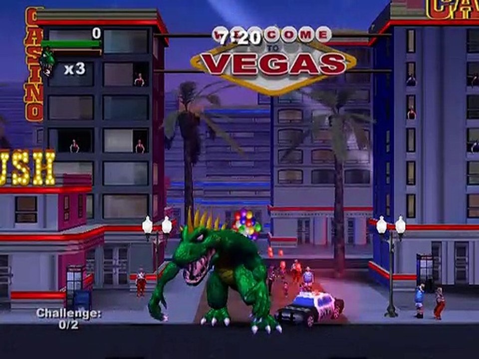 Rampage : Total Destruction online multiplayer - ps2