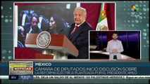 Diputados mexicanos inician discusión sobre Reforma Eléctrica planteada por López Obrador