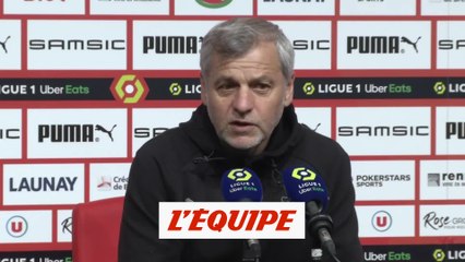 Genesio : « Déçus mais pas abattus » - Foot - L1 - Rennes