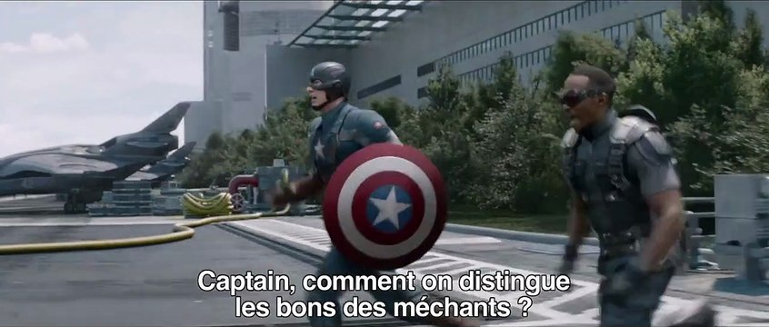 Captain America, le soldat de l'hiver - EXTRAIT VOST Comment reconnaitre les méchants ?