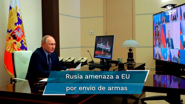 Rusia advierte a EU: O deja de dar armas a Ucrania o las consecuencias serán imprevisibles