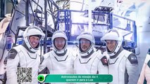 Astronautas da missão Ax-1 querem ir para a Lua