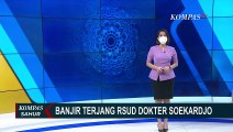 RSUD Dokter Soekardjo Terendam Banjir, Sejumlah Pasien Pilih Menunggu Banjir Surut di Ruang Rawat