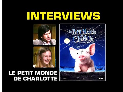 Dakota Fanning, Gary Winick Interview : Le Petit monde de Charlotte
