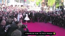 Cannes 2015 : l'équipe du Petit Prince sur les marches du 22 mai