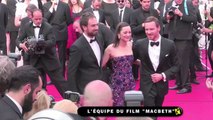 Cannes 2015 - Lady Cotillard et Michael Fassbender sur les marches