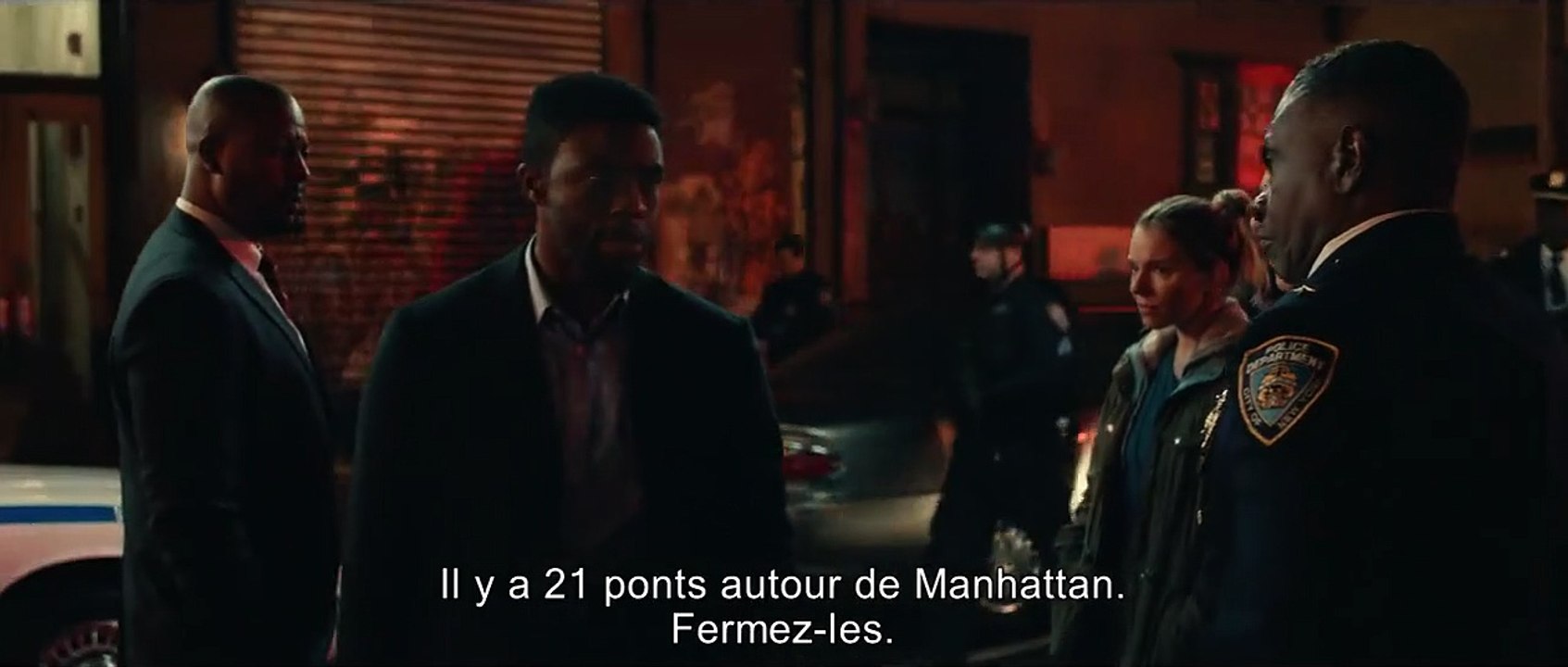 Manhattan Lockdown - EXTRAIT VOST "Comment arrêter deux tueurs de flics à Manhattan"