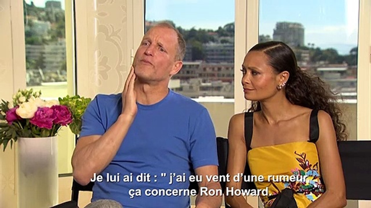 Solo : Woody Harrelson et Thandie Newton reviennent sur le départ de Phil Lord et Chris Miller