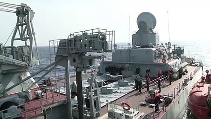 Navio afundou após ser atingido por mísseis ucranianos, diz fonte do Pentágono