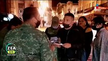 Militares instalan módulo de vacunación antiCovid en Zacatecas