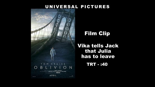 Oblivion - EXTRAIT VF Tu a des souvenirs ?