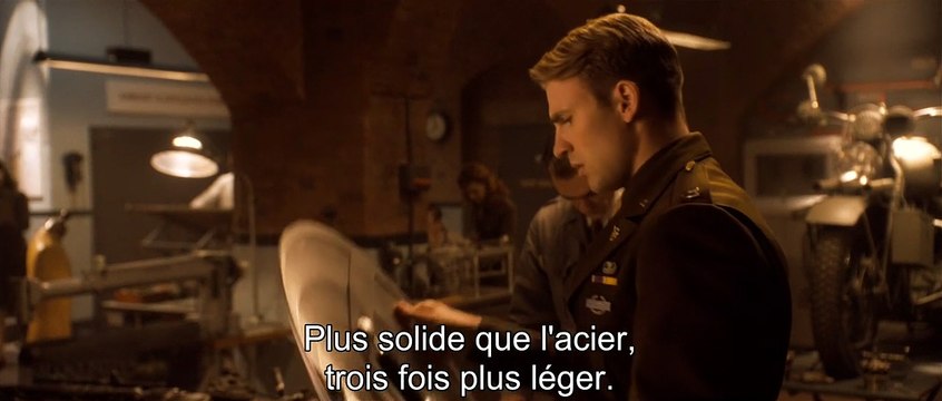 Captain America : First Avenger - EXTRAIT VOST Le bouclier