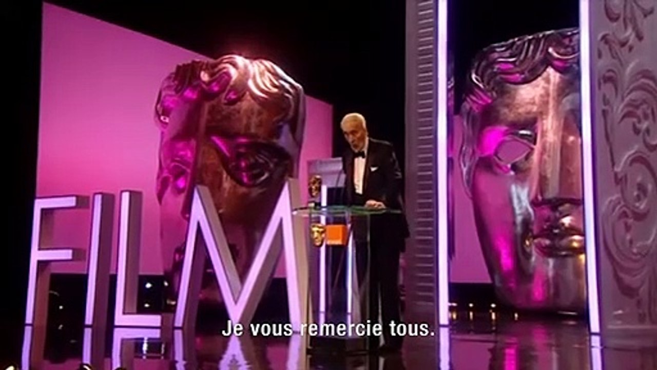 Quand Christopher Lee recevait un BAFTA d'honneur...