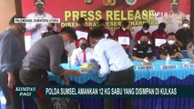 Lima Pengedar Narkoba Ditangkap, Pelaku Sembunyikan 12 KG Sabu di Dalam Kulkas!