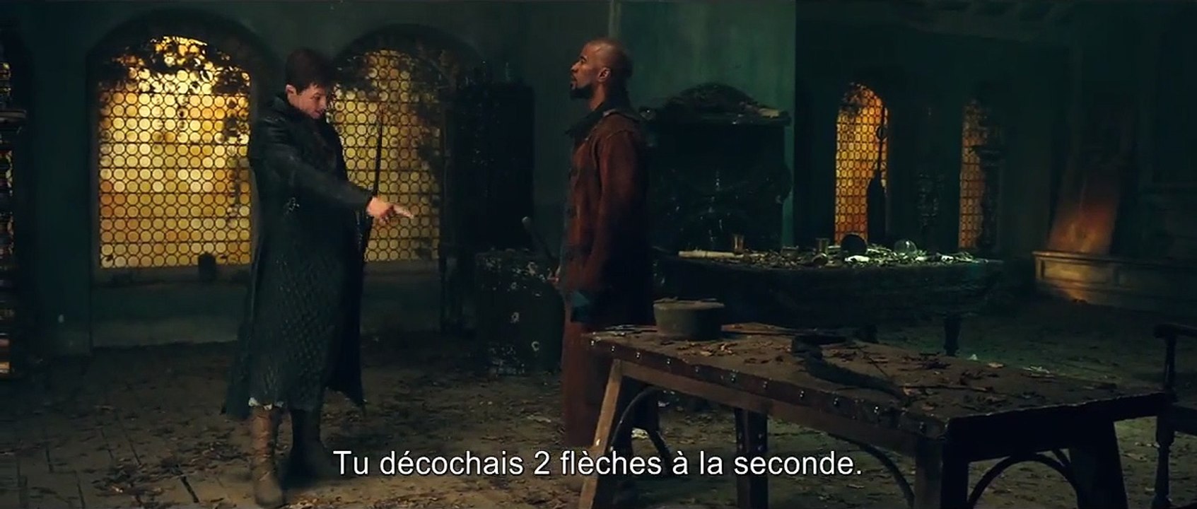 Robin des Bois EXTRAIT VO "Tu te crois plus rapide ?"