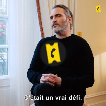 Joaquin Phoenix évoque sa transformation en Joker