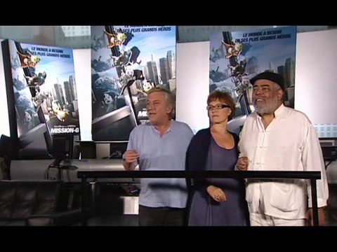 Med Hondo, Céline Monsarrat, Patrick Poivey Interview : Mission-G