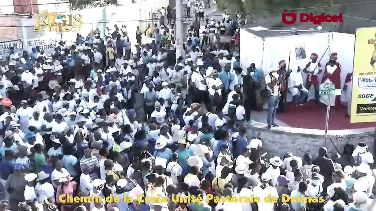 Chemin de La Croix des Paroisses de Delmas à l’occasion du Vendredi Saint 15 Avril 2022