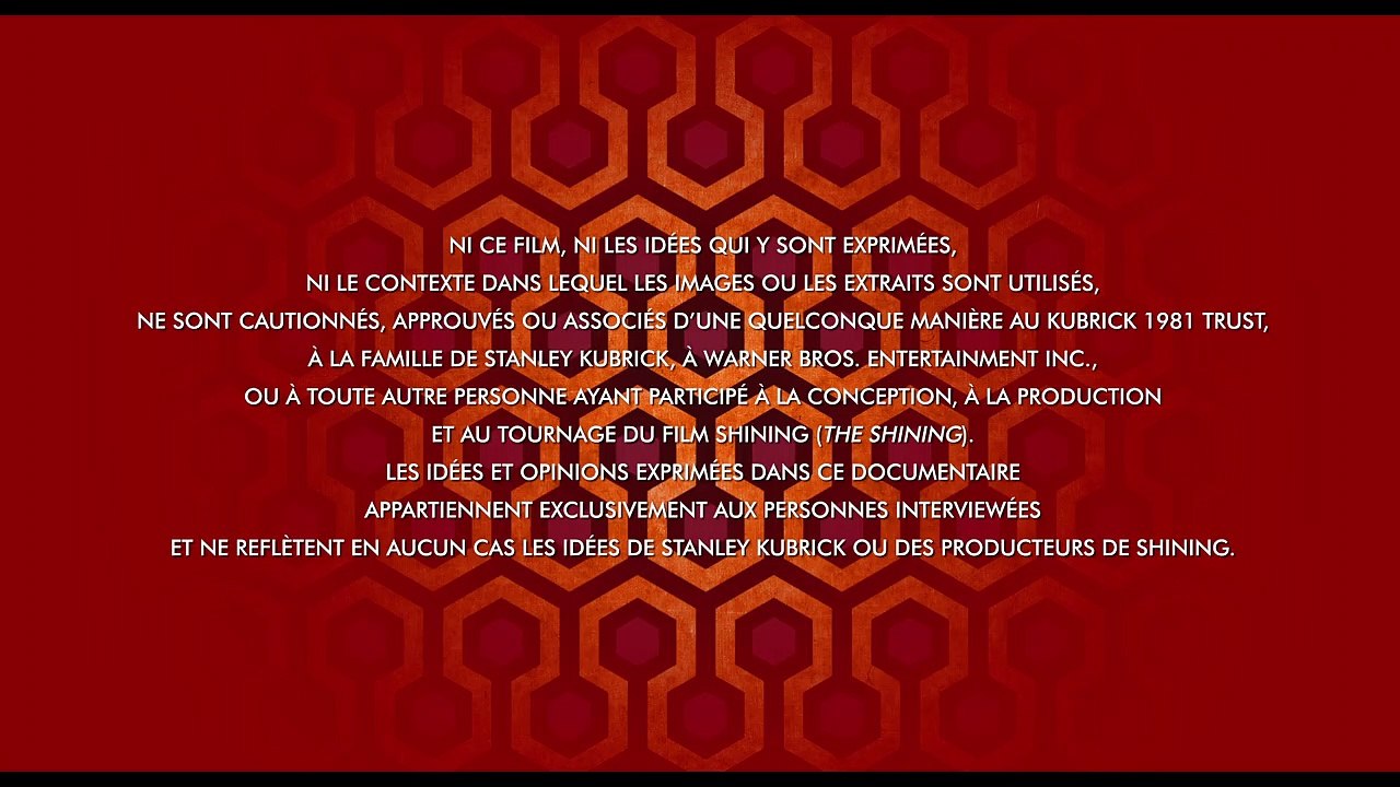 Room 237 Extrait vidéo VO