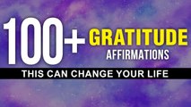 100  Non-stop Daily Gratitude Affirmations | 21 Days Transformation | Positive Affirmations|Manifest