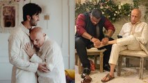 Mahesh Bhatt का Ranbir को Hug After Wedding, थक कर बेटे Rahul Bhatt से दबवाए पैर | Boldsky