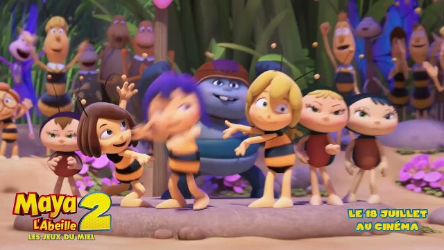 Maya l'abeille 2 - Les jeux du miel BONUS Le doublage avec Jenifer et Lou