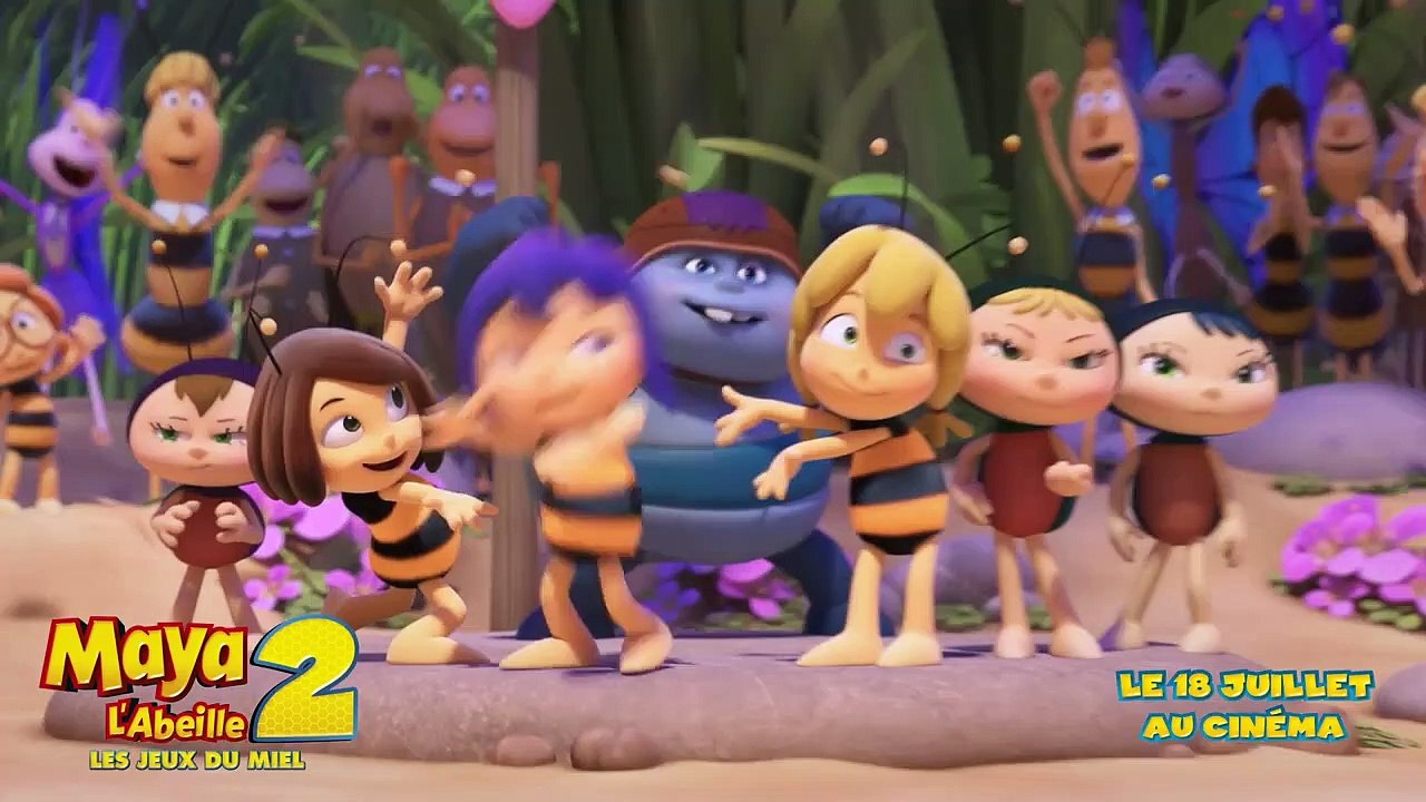 Maya l'abeille 2 - Les jeux du miel BONUS "Le doublage avec Jenifer et Lou"