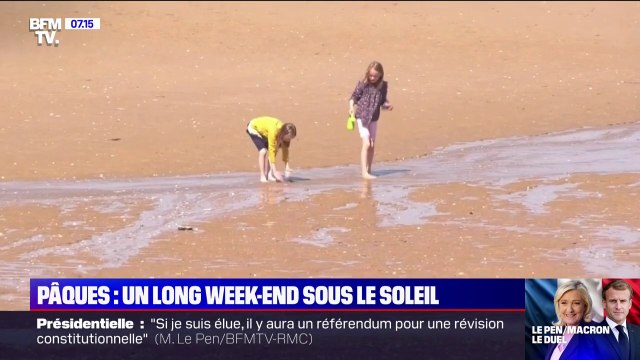 Pâques: un week-end placé sous le signe du soleil